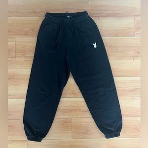 Playboy by Pacsun Black Sweatpants